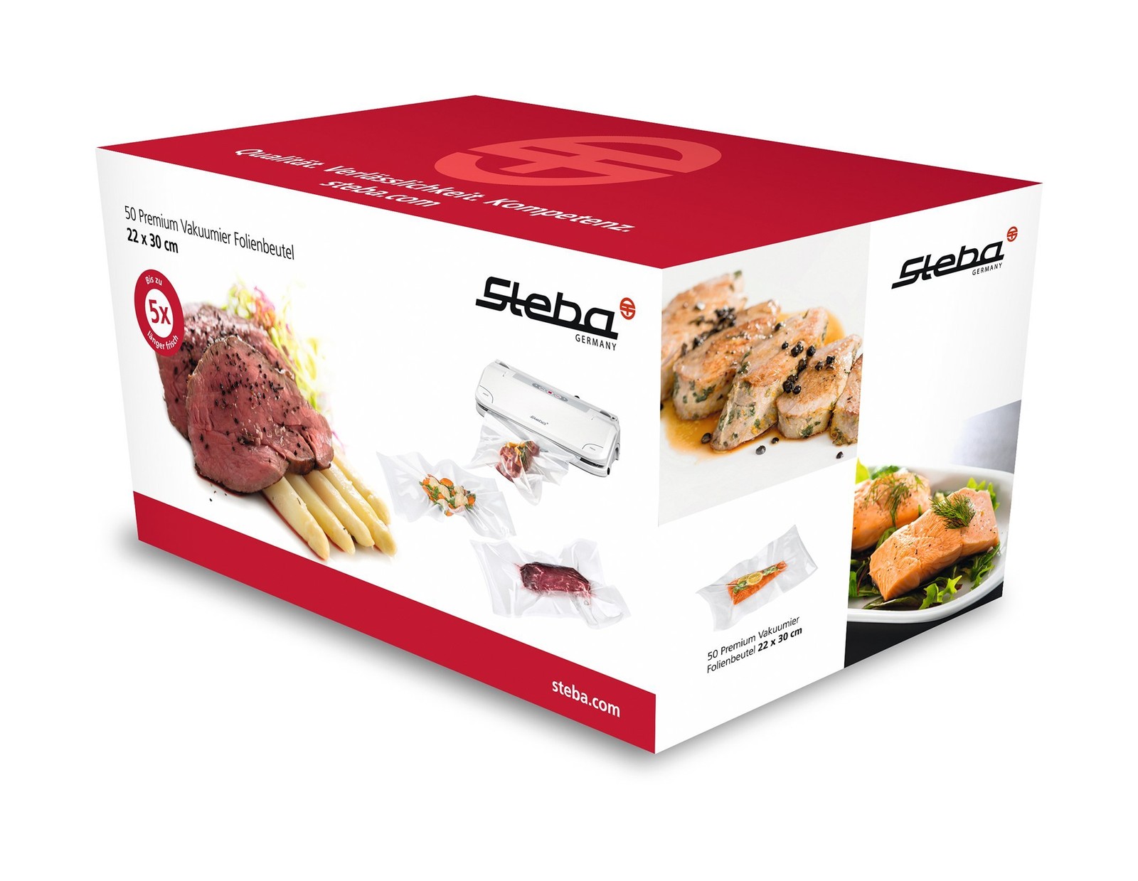 Steba Premium 932000 - 50 Sacchetti Sottovuoto 22x30 cm Professionali