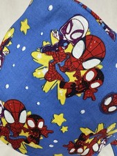 Men/Women Surgical Scrub Cap Lined Comics Spider 100 Cotton