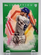Ryan O'Hearn (RC) 2019 Topps Inception Green Rookie Card #95 MINT. rookie card picture