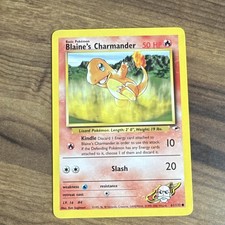 Wizards of the Coast Blaine's Charmander 61/132 Gym Heroes Eng 2000 Unlimited on eBay