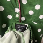 Kate Spade Pajama Set Green White Polka Dots Pink Piping Cute Preppy Size Medium — photo 7