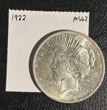 BU 1922 Peace Dollar MS