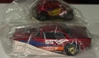 Two Vintage 1990 Hot Wheels Cereal Promo Cars Sealed - VW Buggy & 55 Chevy