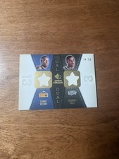 SONNY WEEMS GEORGE HILL 2008-09 SPX ROOKIE THREADS DUAL JERSEY # /50 QQ