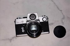 Vintage Petri 2.8 Color Corrected Super 35mm Camera With Case Untested Japan