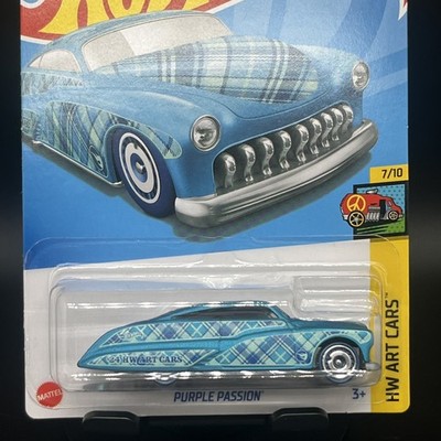 HOT WHEELS TREASURE HUNT Purple Passion Netflix Let's Race HW Art