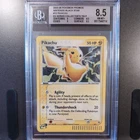 Pikachu - 012 (EX Series Collector's Tin) Holo Black Star Promo BGS 8.5