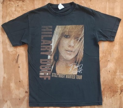 Vintage 2005 Hilary Duff Still Most Wanted Concert  Unisex All Size Shirt AA423