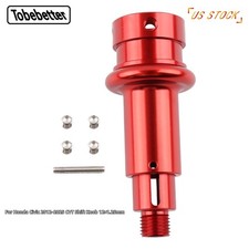 For 20122025 Honda Civic Cvt Shift Knob 121.25mm Red Shifter Adapter Aluminum