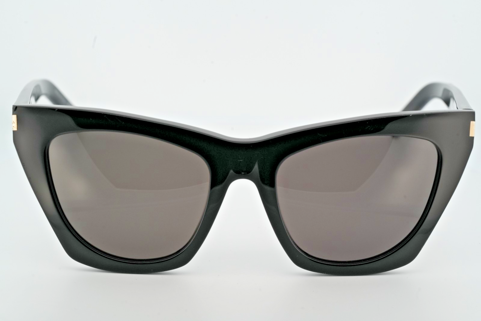 Occhiali da sole Saint Laurent SL 214 Kate 001 cerchio completo occhio di gatto 100% protezione UV