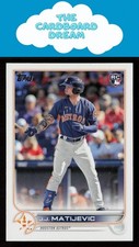 J.J. Matijevic 2022 Topps Update #US297 RC Rookie Houston Astros Baseball Card