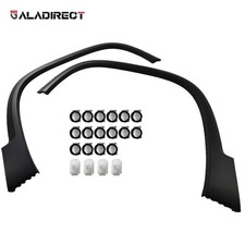 2pcs Front Wheel Fender Flare Moulding Trim Left & Right For GMC Acadia 17-23