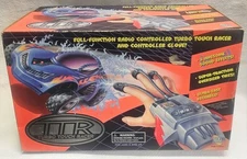 Vintage 1990's Robot Glove Controlled Turbo Race Car Truck New In Sealed Box NOS