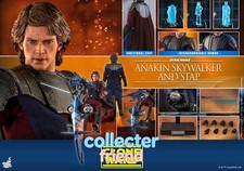 Hot toys 1 6 Tms020 Anakin Skywalker&Stap Star Wars The Clone Wars Deluxe Ver.