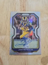 2020 Prizm JOSH REYNOLDS Silver Prizm Autograph #276 Auto Rams SP
