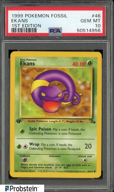 Ekans #46 (Fossil (1999))