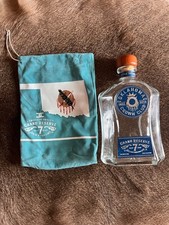 Oklahoma Crown Club Grand Reserve bottle and Drawstring Bag .750L. No Contents.