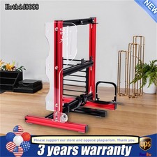 Red DIY ITX ATX MATX PC Frame Test Bench Open Air Case Water Cooling Fan Chassic