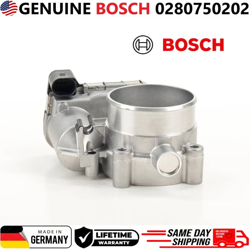 Оригинальный корпус дроссельной заслонки BOSCH для 2004-2008 Buick Cadillac 3,6 л V6, 0280750202 - Изображение 2 из 4