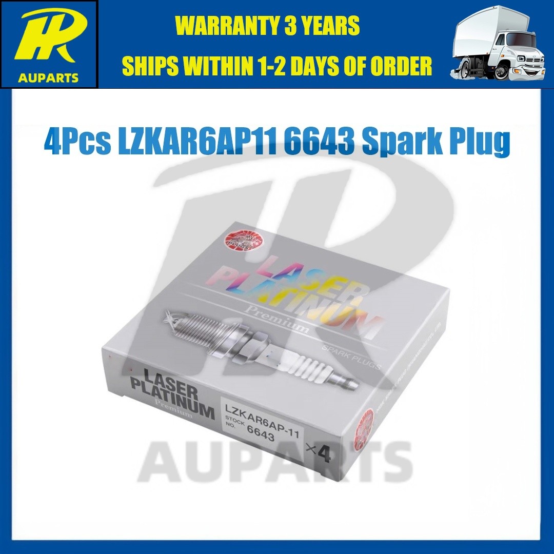 4Pcs OEM LZKAR6AP11 6643 Platinum Spark Plug For Nissan Frontier Sentra Origina