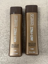2 Pack Lot Brazilian Blowout Anti-Frizz Shampoo 12 oz Each Bottle