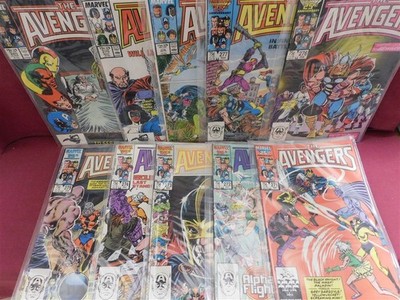 AVENGERS 271 272 273 274 275 276 277 278 279 280 MARVEL COMIC RUN PALMER 1986 VF