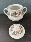 WEDGEWOOD of Etruria & Barlaston Sugar Bowl w/ Lid. Floral Design. England. — photo 6