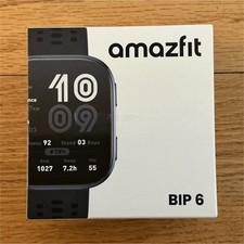 Amazfit BIP 6 Smart Watch Touch Screen Fitness Tracker Blue/Black
