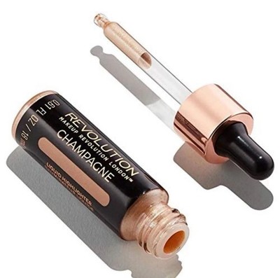 Makeup Revolution Liquid Highlighter 0.61 fl oz/ 18 ml - Choose Shade