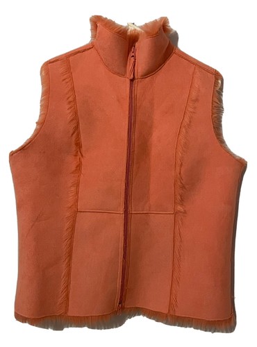 Chaleco informal con cremallera frontal para mujer, cuello alto. - Picture 2 of 7