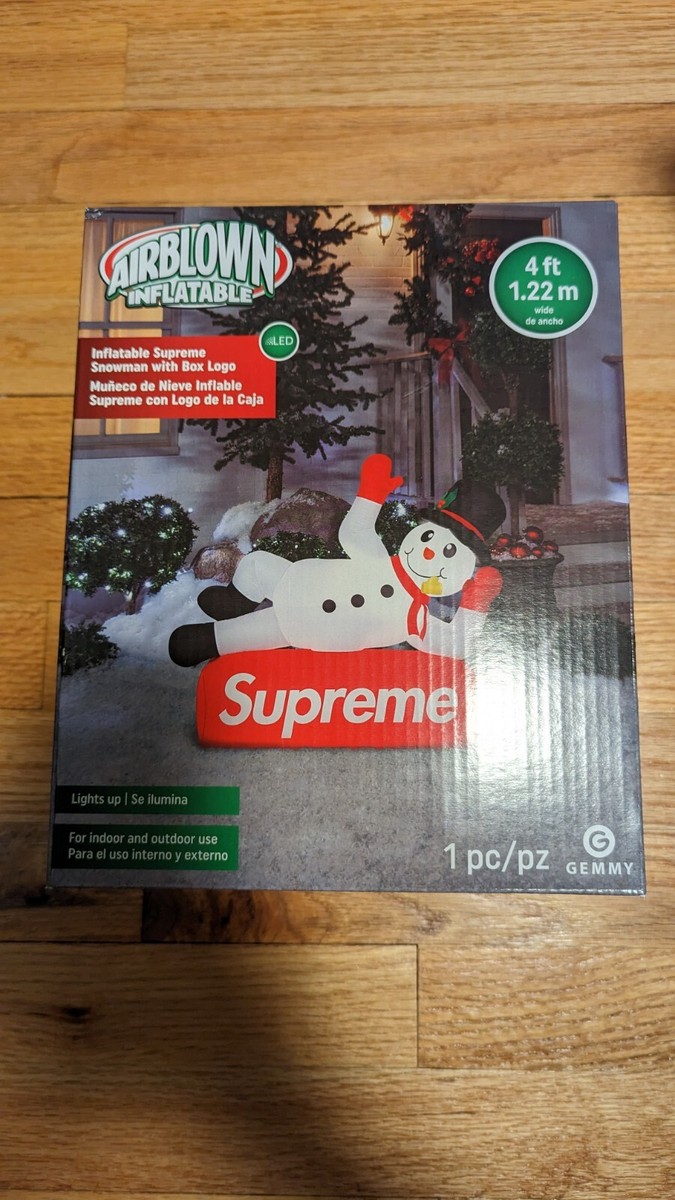 Supreme Large Inflatable Snowman FW22 - Brand New | eBay