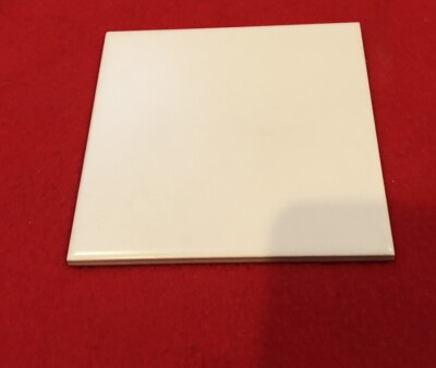 1 pc. Bone White Ceramic Tile Florida Tile Co 6X6