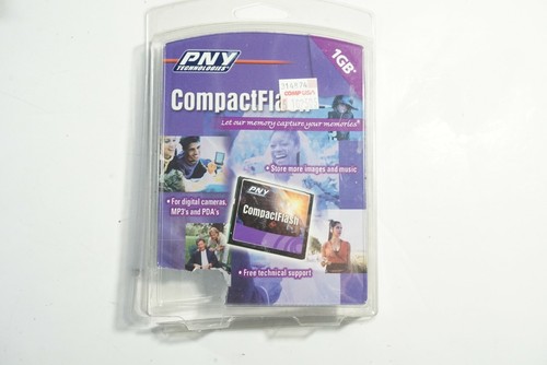 NEW PNY 1GB Compact Flash Card, Free 2-3 Day Ship!!! - Picture 3 of 3
