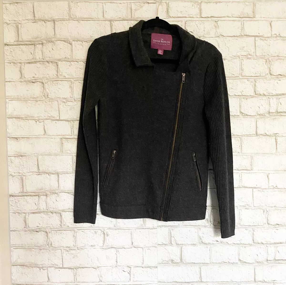 Wool hotsell moto jacket