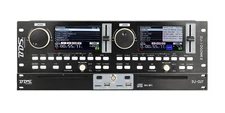 DJ-1000mk2 Professional Rack-mounted Dual CD USB Player Support WAV Format