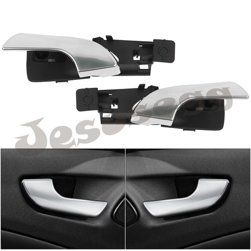 Set of 2 Front R+L Side Interior Door Handle For Alfa Romeo Giulietta 2010-19 - Picture 2 of 10