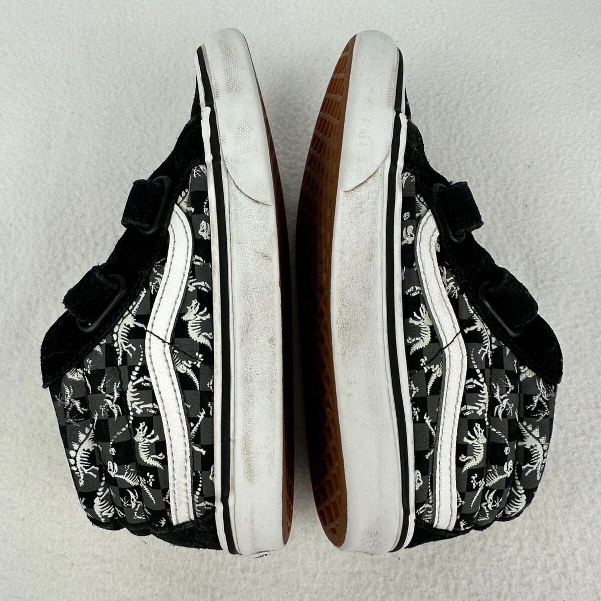 Vans SK8 Glow In The Dark Dinosaur Shoes Sneakers Suade Vans SK8 Glow In The Dark Dinosaur Shoes Sneakers Suade