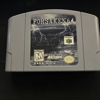 Forsaken 64 - Nintendo N64 Game Authentic Tested Working | eBay