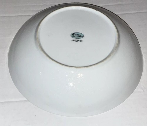 MIKASA Bolero Descrizione:Fiori Grigi Wispy Fuori Produzione 9’ Ciotola Veg Rotonda Nuova - Foto 12 di 24