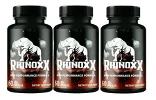 (3 Pack) Rhinox X Enhancement Pills for Men Supports Performance & Energy ED