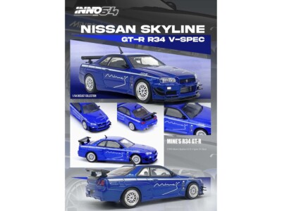 INNO MODELS Nissan Skyline GT-R R34 V-SPEC RHD 
