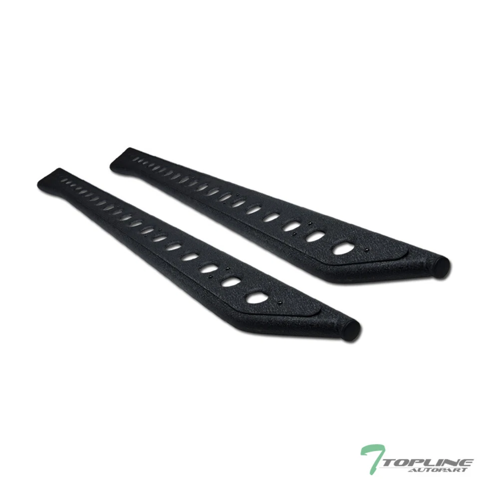 Topline For 2019-2023 Dodge Ram 1500 Crew Rock Slider Step Bars - Textured Black Foto 2 de 4
