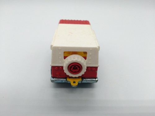 MAJORETTE EXPLORADOR ROJO TECHO BLANCO N. ° 261 ECH 1/59 COCHE - Imagen 4 de 5