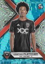 2024 Topps Superstars MLS KRISTIAN FLETCHER Rare Blue Foil -D.C. UNITED- #53