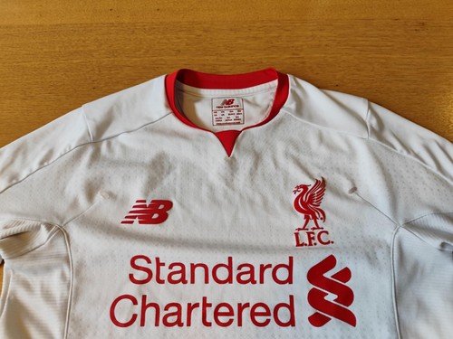 Newbalance Liverpool SHIRT TRIKOT JERSY CAMISETA size Mboy - Picture 2 of 3