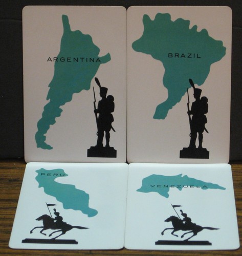 Risk Board Game Replacement Card Deck with Box - Parker Brothers - 1959 Vintage - Picture 4 of 9