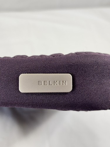 Belkin Quilted Notebook Carrying Case Tablet iPad Bag purple new - Afbeelding 8 van 10