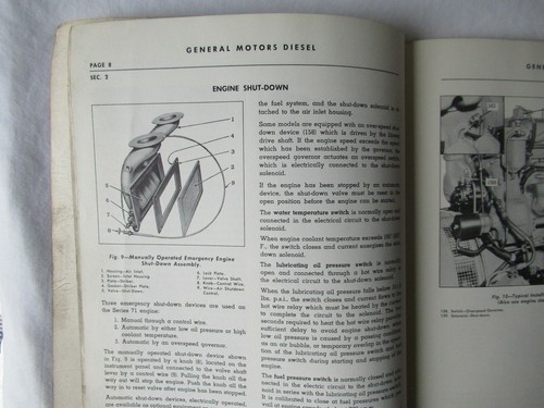 1956 GM Detroit Diesel 71 engine operator's manual - Picture 7 of 9
