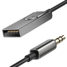 3.5mm to USB AUX Wireless Bluetooth Music Receiver Car Home Audio Adapter Cable