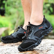 Mens Quick Dry Water Shoes Barefoot Swim Wading Trekking Surf Aqua Beach Sports